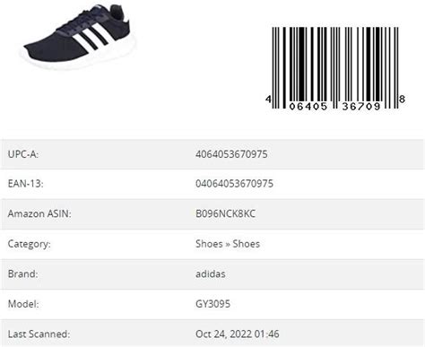 kode upc adidas|cara scan barcode adidas.